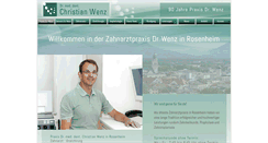 Desktop Screenshot of praxis-dr-wenz.de